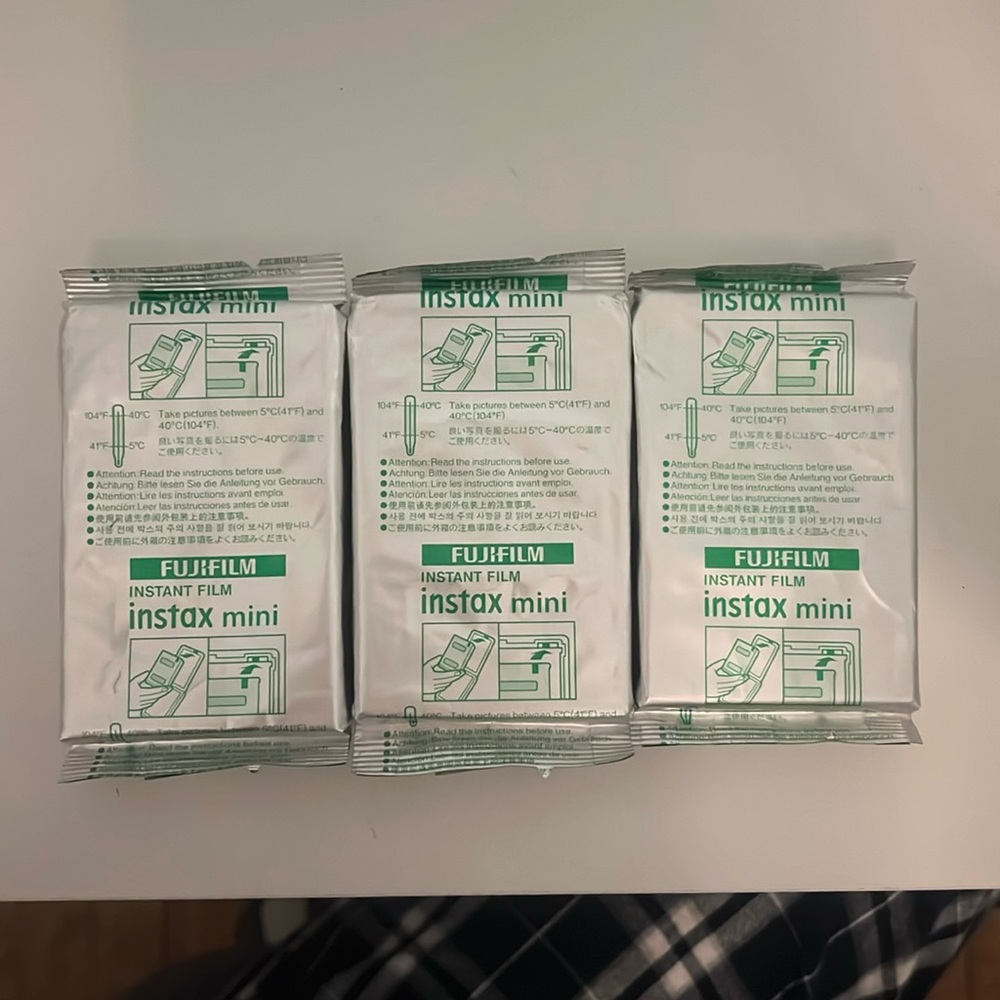 Instax mini instant film